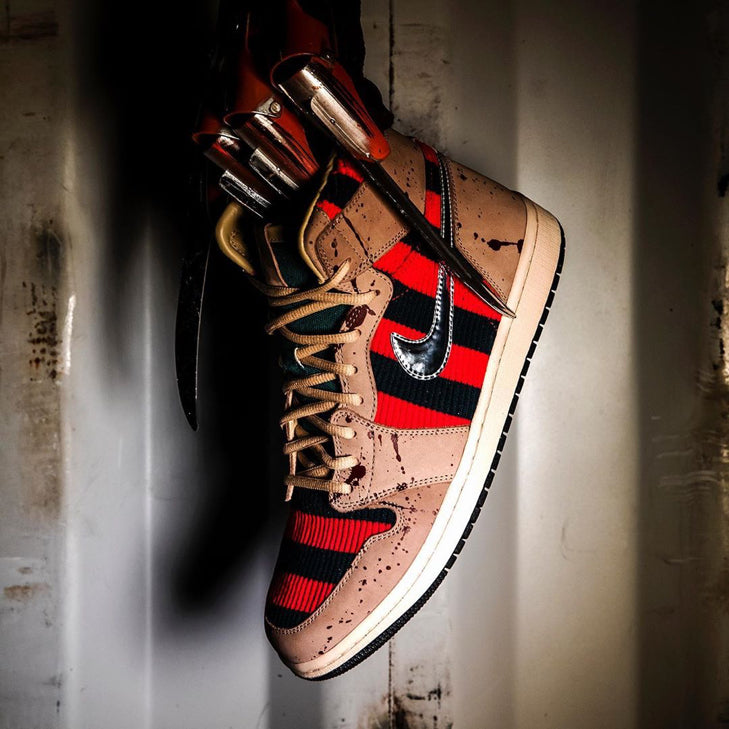 Shoe Surgeon x Air Jordan 1 High 'Freddy Krueger' Custom