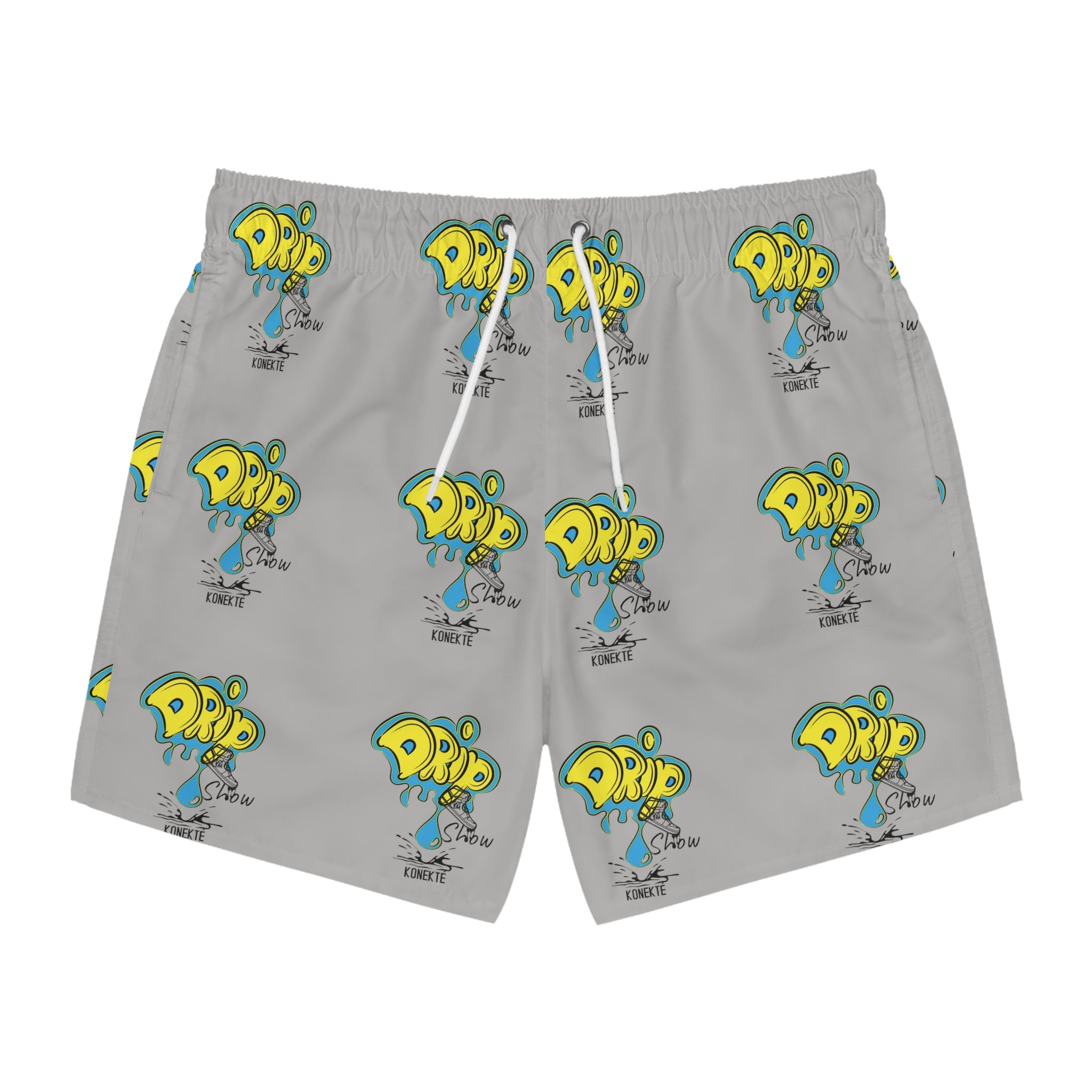 Swim Trunks LOGO ALL AREA Gray (AOP) _ DSK