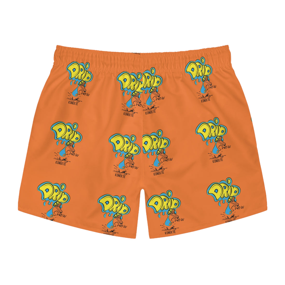 Swim Trunks LOGO ALL AREA ORANGE (AOP) _ DSK