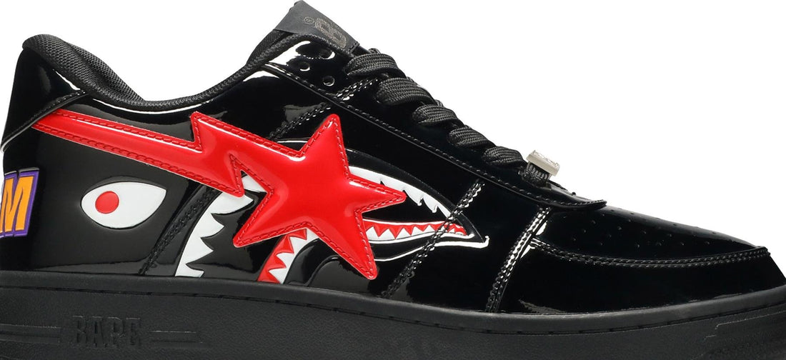 Bapesta Low M2 'Shark Face - Black'