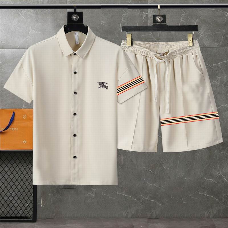 Shirt & Short Set - Burberry