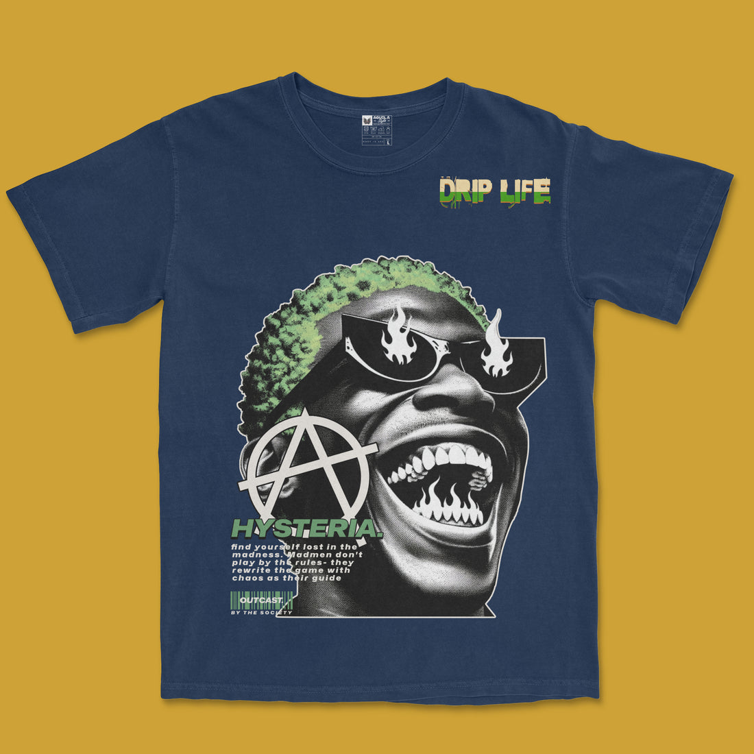 T-SHIRT / DRIP LIFE HYSTERIA