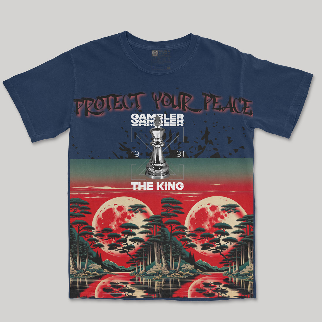 T-SHIRT Protect Your Peace: The King Tee