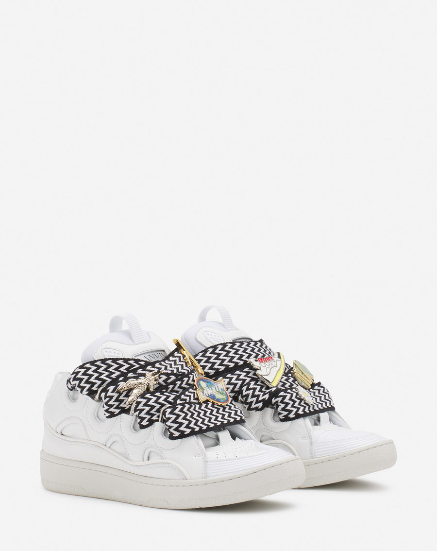 LANVIN X FUTURE CURB 3.0 LEATHER SNEAKERS FOR WOMEN