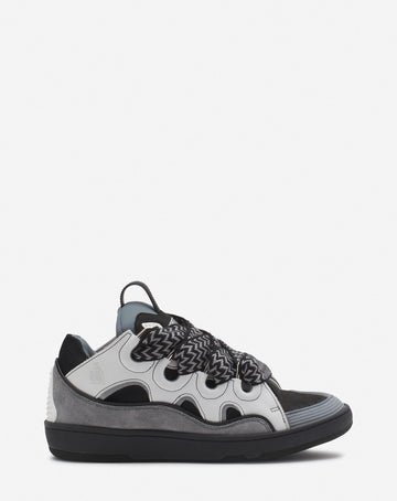 LANVIN - SNEAKER LEATHER CURB SNEAKERS