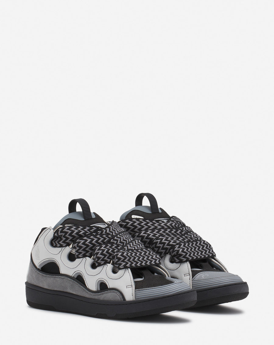 LANVIN - SNEAKER LEATHER CURB SNEAKERS