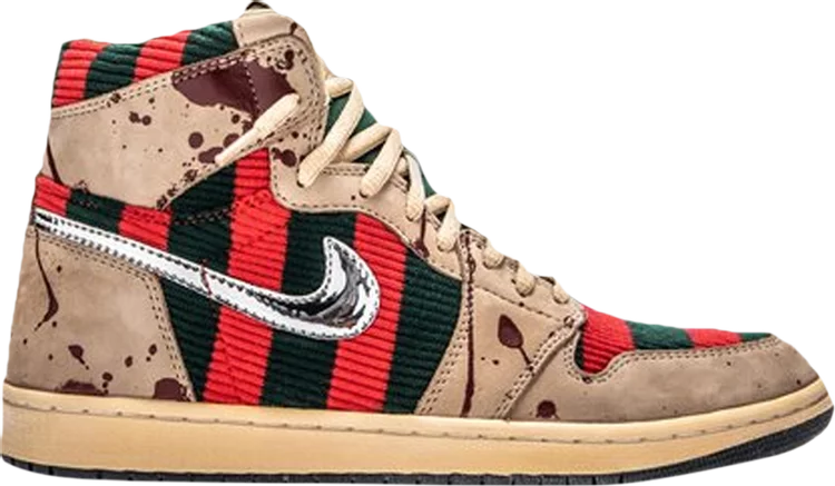 Shoe Surgeon x Air Jordan 1 High 'Freddy Krueger' Custom