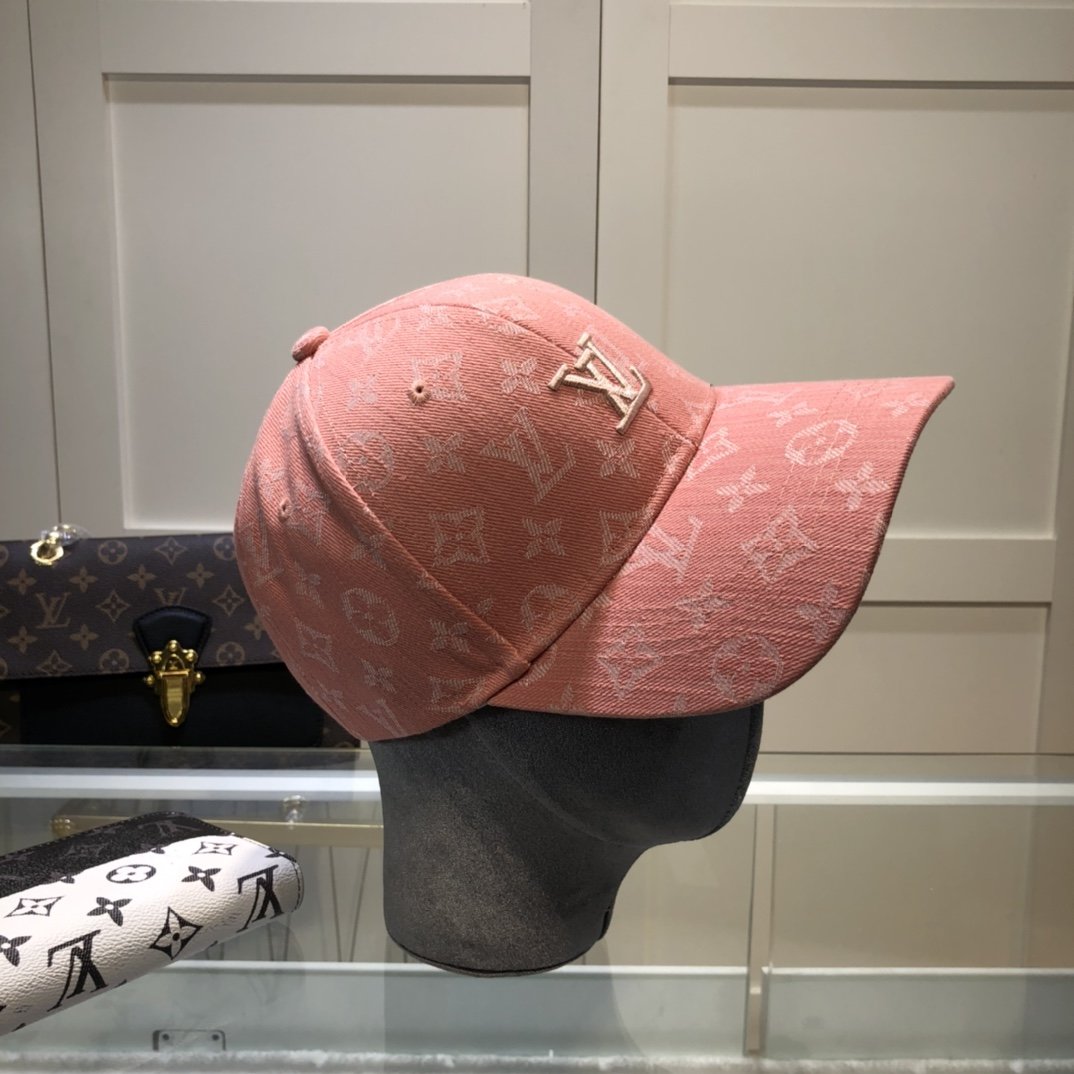 LV vintage check baseball CAP - LV