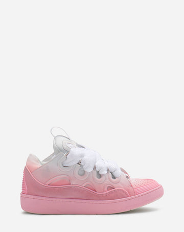 LANVIN - SNEAKER LEATHER CURB SNEAKERS