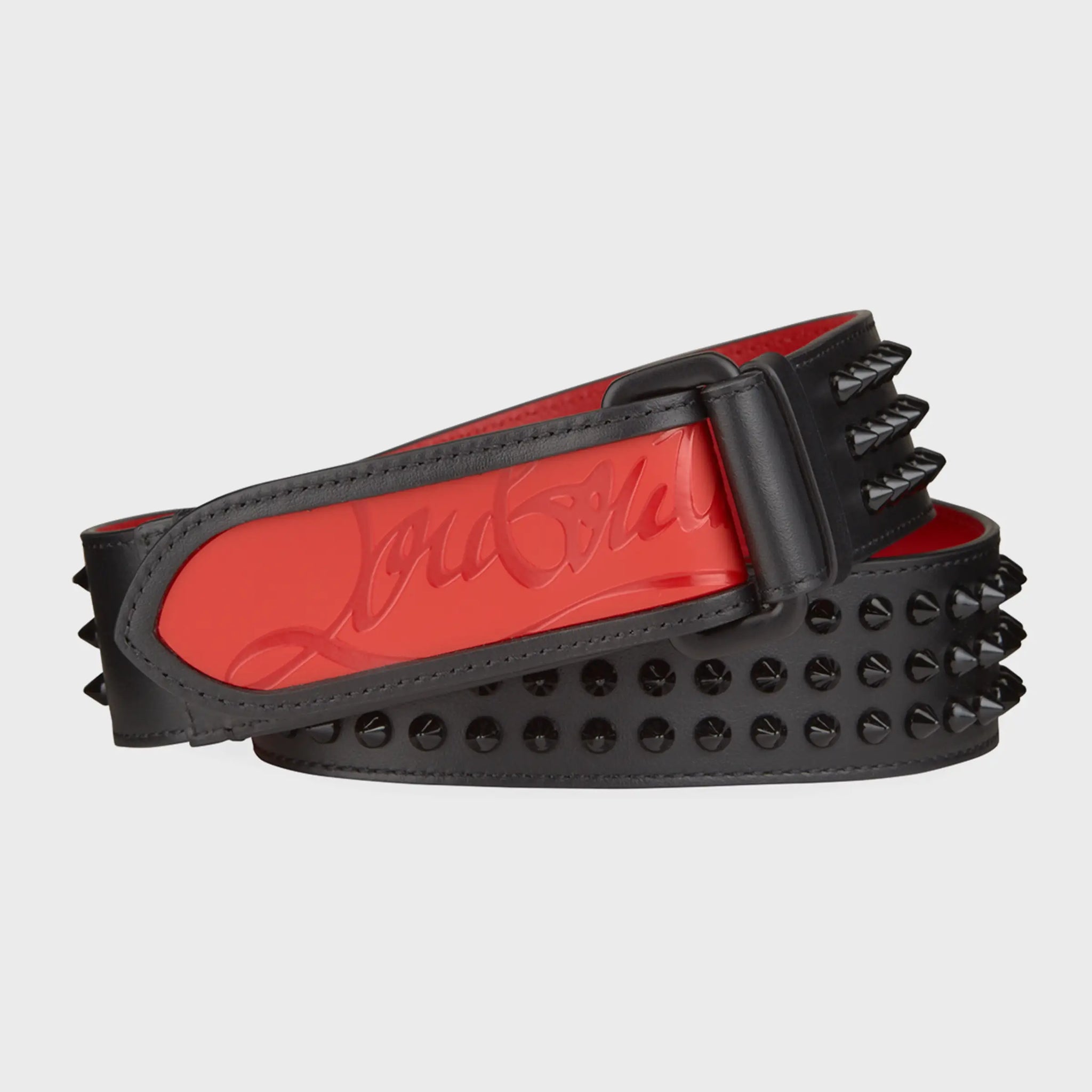 CHRISTIAN LOUBOUTIN - Men's Loubi Sneaker Spiked Belt