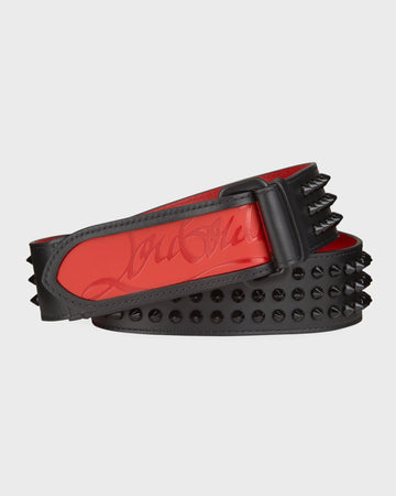 CHRISTIAN LOUBOUTIN - Men's Loubi Sneaker Spiked Belt