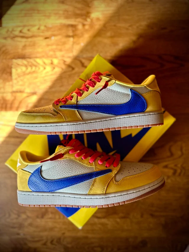 Travis Scott X  Air Jordan 1 Retro Low OG SP 'Canary'